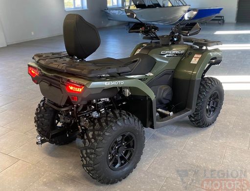 Квадроцикл CFMOTO CFORCE 450L EPS Hunter Green