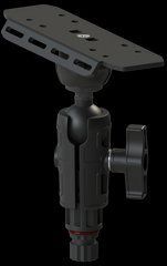 Алюмінієва платформа для ехолота BORIKA FASTen SLr220 для монітора 9-12" кульове з'єднання (01.04.039.01.06)