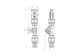 Lf003 - Поворотно-нахильний тримач портативних навігаційних вогнів LONAKO BORIKA FASTen сірий(01.08.005.01.02)