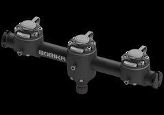 Розширювальна тарга BORIKA FASTen Gm350-3 чорно-сіра розмір S для кріплення аксесуарів (01.02.001.02.05)