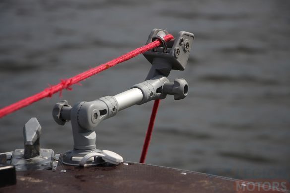 Подовжувач для аксесуарів BORIKA FASTen Ex225 чорно-сірий L-205 мм із шліцами 27.7&deg; (01.14.001.01.04)